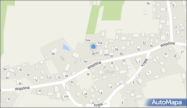 Burdze, Wspólna, 62, mapa Burdze