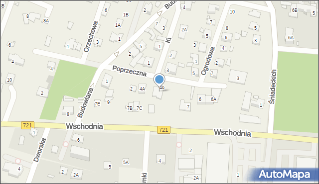 Chyliczki, Wschodnia, 7A, mapa Chyliczki