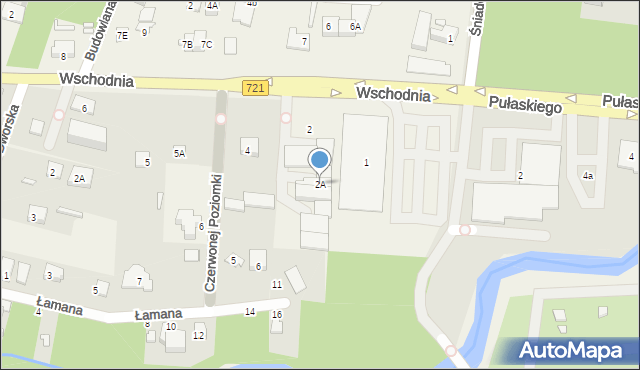 Chyliczki, Wschodnia, 2A, mapa Chyliczki