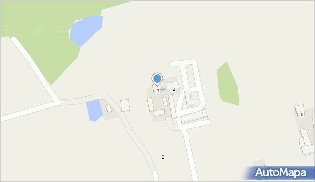 Czerniewice, Wschodnia, 3, mapa Czerniewice