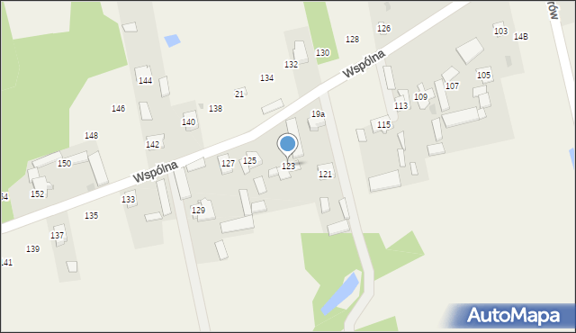 Deskurów, Wspólna, 123, mapa Deskurów