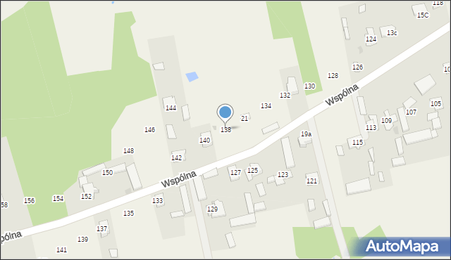 Deskurów, Wspólna, 138, mapa Deskurów