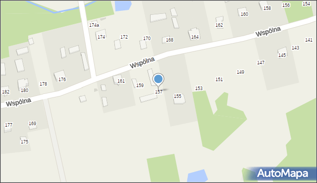 Deskurów, Wspólna, 157, mapa Deskurów