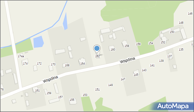 Deskurów, Wspólna, 162, mapa Deskurów