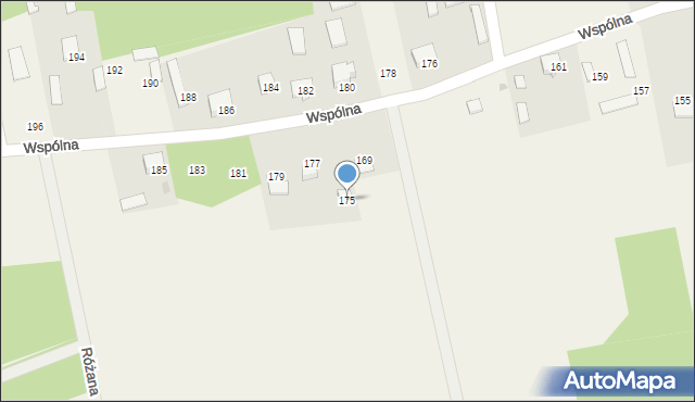 Deskurów, Wspólna, 175, mapa Deskurów