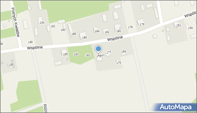 Deskurów, Wspólna, 179, mapa Deskurów