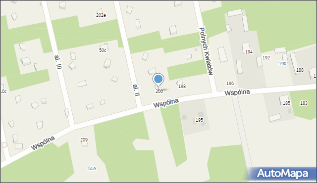 Deskurów, Wspólna, 200, mapa Deskurów