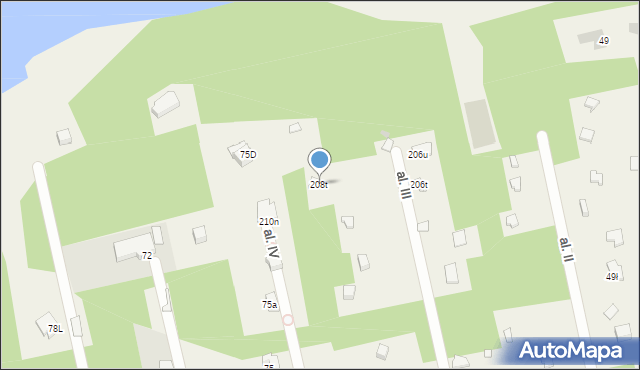 Deskurów, Wspólna, 208t, mapa Deskurów