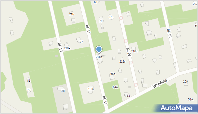 Deskurów, Wspólna, 216b, mapa Deskurów