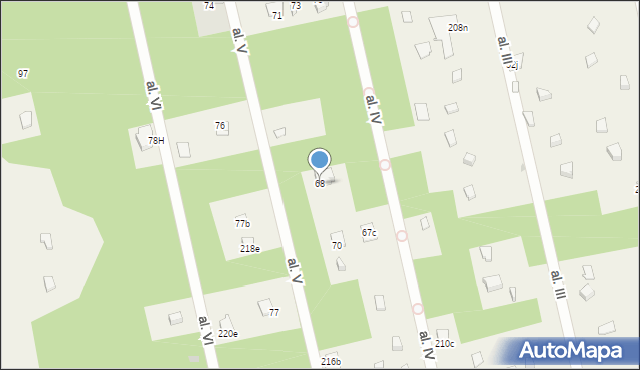 Deskurów, Wspólna, 216e, mapa Deskurów