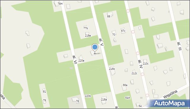 Deskurów, Wspólna, 218d, mapa Deskurów