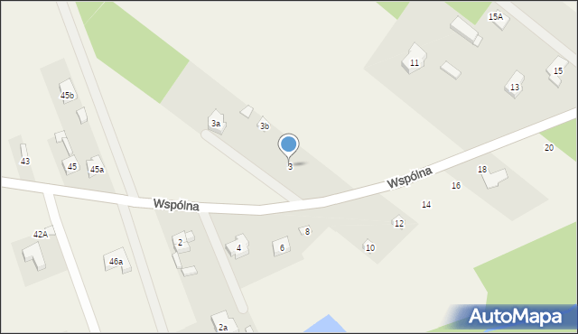 Dobieszków, Wspólna, 3, mapa Dobieszków