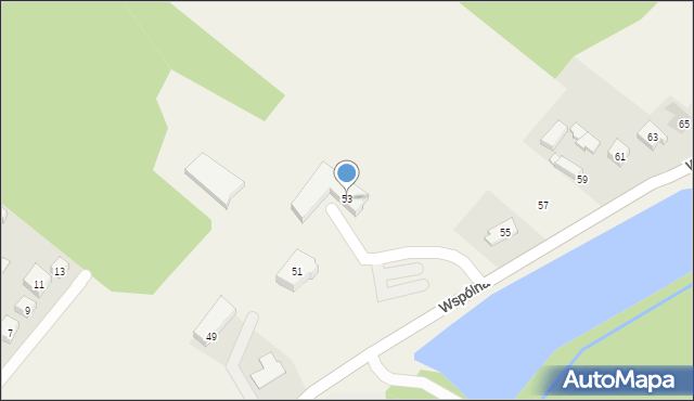 Dobieszków, Wspólna, 53, mapa Dobieszków