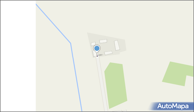 Drelów, Wschodnia, 4, mapa Drelów