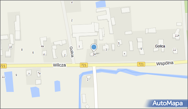 Duchnów, Wspólna, 1A, mapa Duchnów