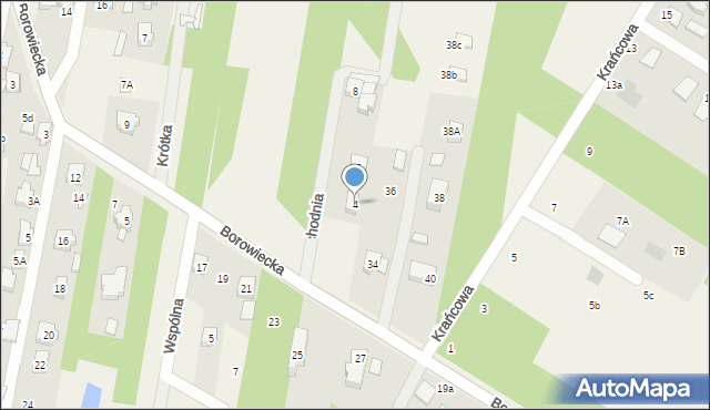 Gałków Mały, Wschodnia, 4, mapa Gałków Mały