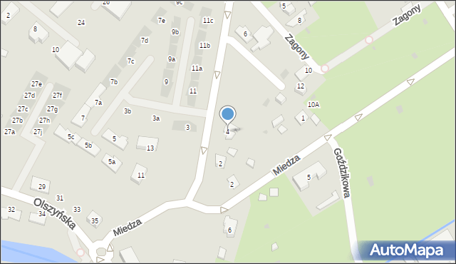 Gdańsk, Wspólna, 4, mapa Gdańska