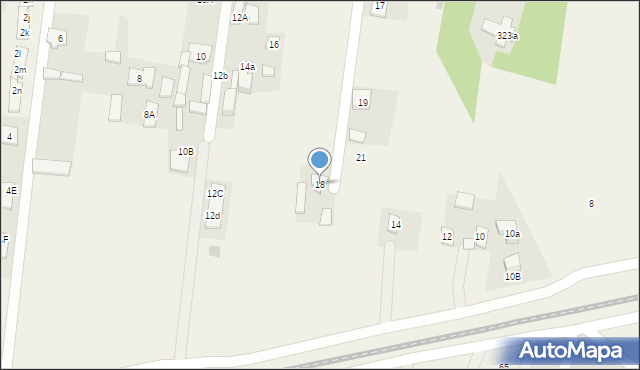 Gołaszew, Wspólna, 18, mapa Gołaszew