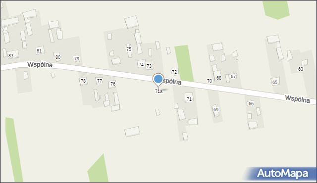 Guzew, Wspólna, 32, mapa Guzew