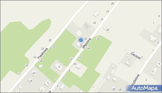 Helenów, Wspólna, 13, mapa Helenów