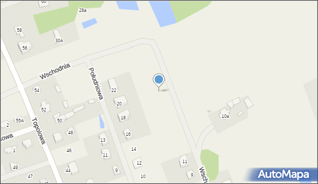 Henryszew, Wschodnia, 21, mapa Henryszew