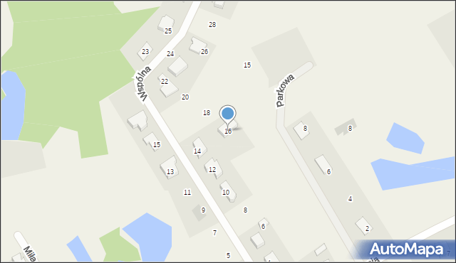 Jagatowo, Wspólna, 16, mapa Jagatowo