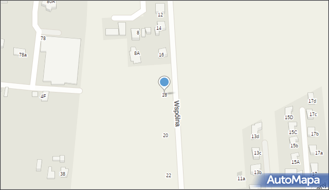 Jankowice, Wspólna, 18, mapa Jankowice