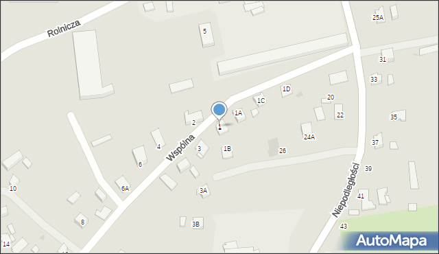 Jastrzębie-Zdrój, Wspólna, 1, mapa Jastrzębie-Zdrój