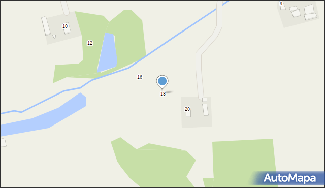 Jeżewice, Wspólna, 18, mapa Jeżewice