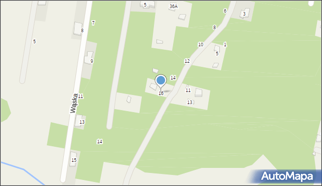 Jeziórko, Wschodnia, 16, mapa Jeziórko