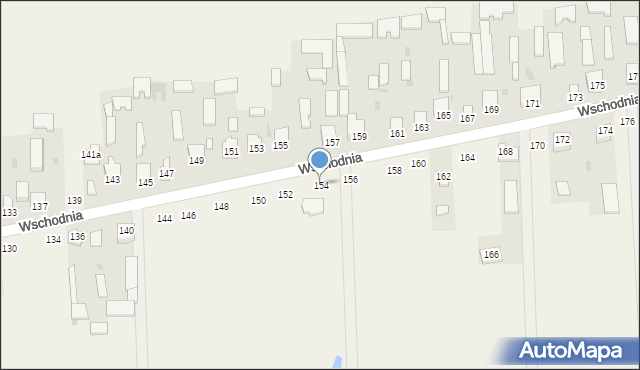 Kąkolewnica, Wschodnia, 154, mapa Kąkolewnica