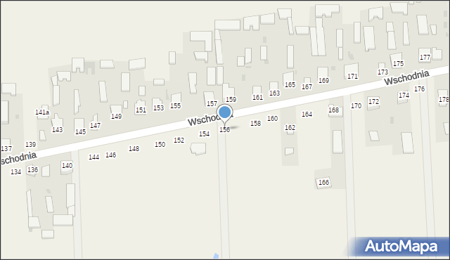 Kąkolewnica, Wschodnia, 156, mapa Kąkolewnica