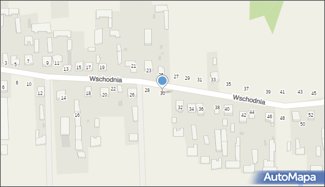 Kąkolewnica, Wschodnia, 30, mapa Kąkolewnica