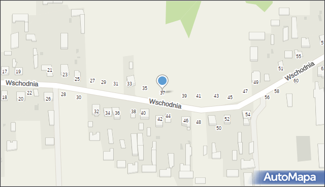 Kąkolewnica, Wschodnia, 37, mapa Kąkolewnica