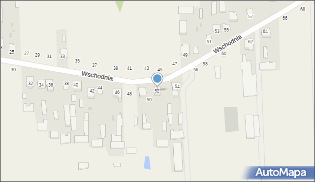 Kąkolewnica, Wschodnia, 52, mapa Kąkolewnica