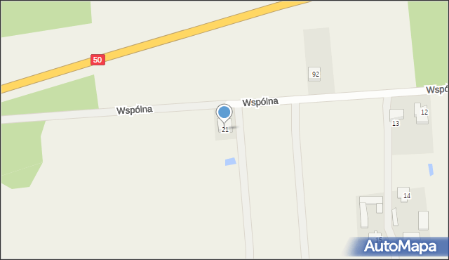 Karpiska, Wspólna, 21, mapa Karpiska