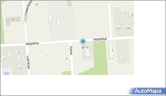 Karpiska, Wspólna, 5a, mapa Karpiska