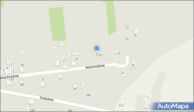Kłobuck, Wschodnia, 17, mapa Kłobuck
