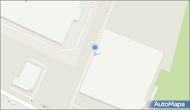 Kutno, Wschodnia, 17, mapa Kutno