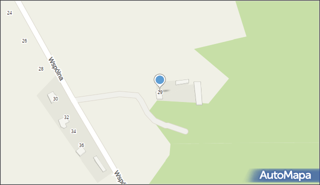Lipniki, Wspólna, 29, mapa Lipniki