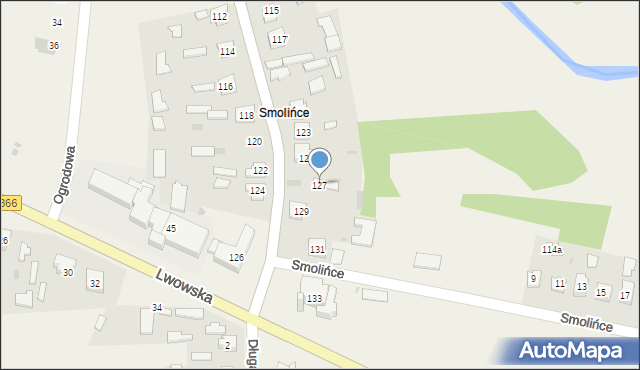 Lisie Jamy, Wspólna, 127, mapa Lisie Jamy