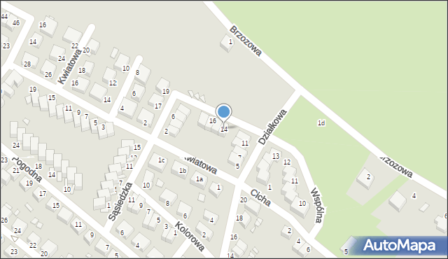 Lubań, Wspólna, 14, mapa Lubań