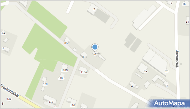 Milejowice, Wspólna, 6, mapa Milejowice