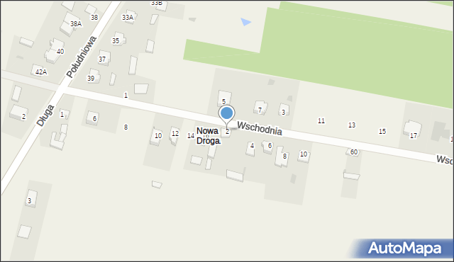 Modliszewice, Wschodnia, 2, mapa Modliszewice