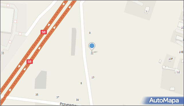 Mory, Wspólna Droga, 11, mapa Mory