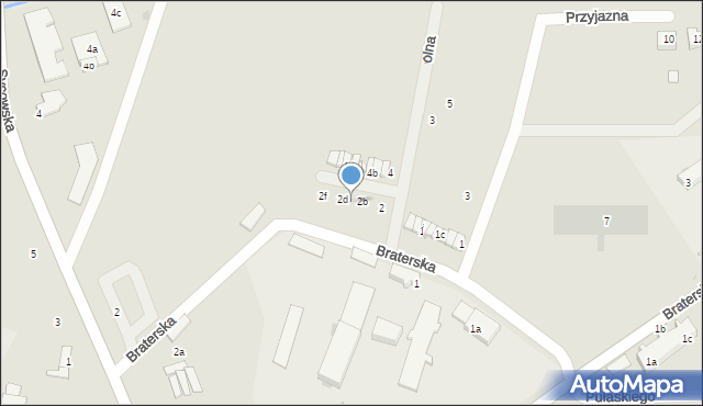 Namysłów, Wspólna, 2c, mapa Namysłów