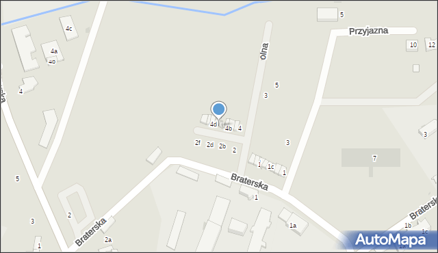 Namysłów, Wspólna, 4c, mapa Namysłów