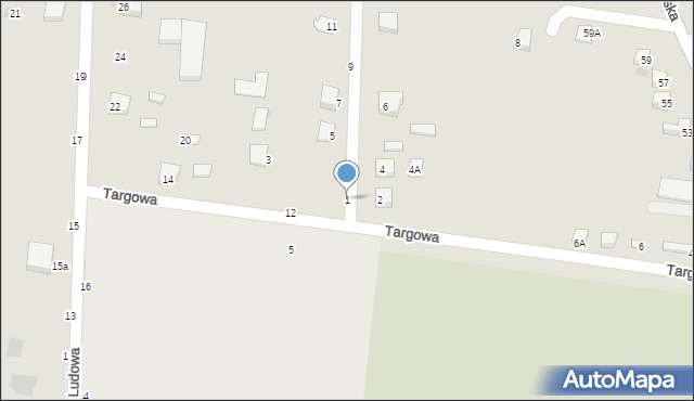 Nowe Miasto, Wspólna, 1, mapa Nowe Miasto