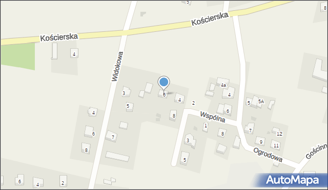 Nowy Klincz, Wspólna, 6, mapa Nowy Klincz