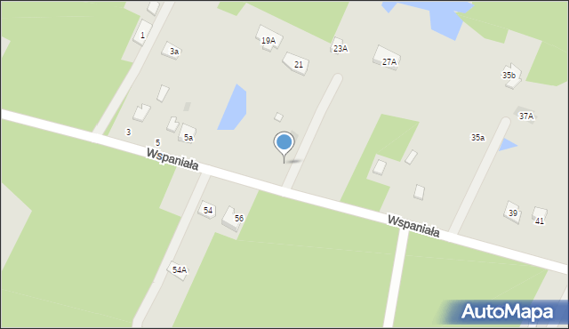 Otwock, Wspaniała, 23, mapa Otwock